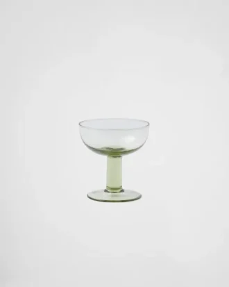 Juego de dos copas de champán de cristal – Plinth