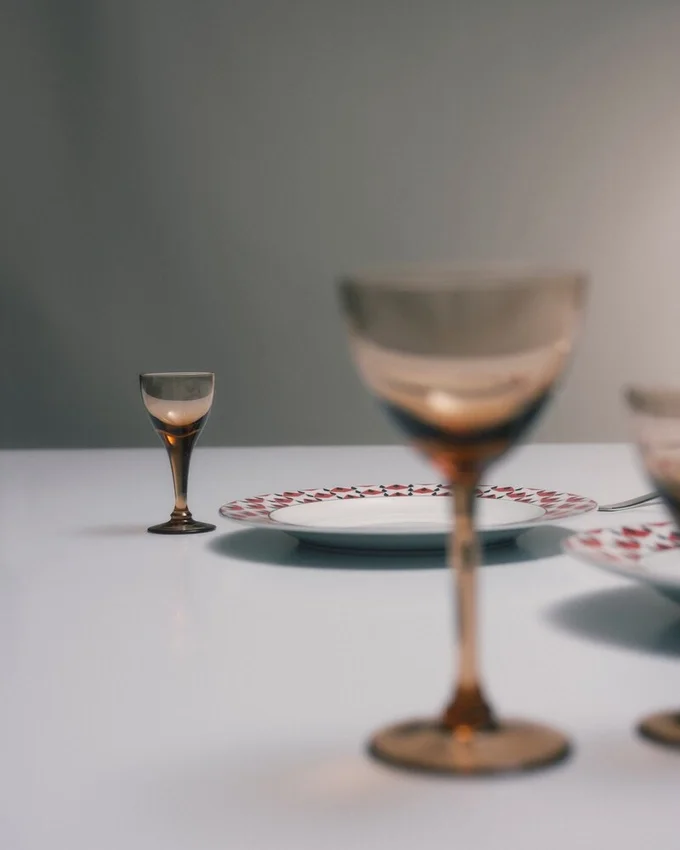 Juego de dos copas de licor de cristal – Nueva York Juego de dos copas de licor de cristal – Nueva York