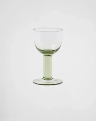 Juego de dos copas de vino blanco de cristal – Plinth