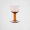 Juego de dos copas de vino blanco de cristal – Plinth Juego de dos copas de vino blanco de cristal – Plinth