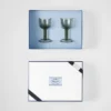Juego de dos copas de vino blanco de cristal – Plinth Juego de dos copas de vino blanco de cristal – Plinth