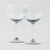Juego de dos copas de vino de cristal – Nueva York Juego de dos copas de vino de cristal – Nueva York