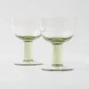Juego de dos copas de vino tinto de cristal – Plinth Juego de dos copas de vino tinto de cristal – Plinth