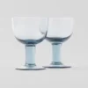 Juego de dos copas de vino tinto de cristal – Plinth Juego de dos copas de vino tinto de cristal – Plinth