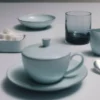 Juego de dos cuencos de porcelana – Celadón
