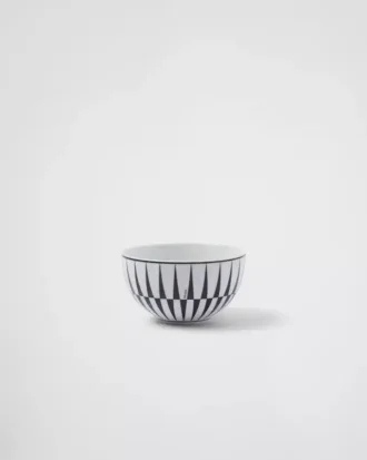 Juego de dos cuencos de porcelana para arroz o cereales – Rayas