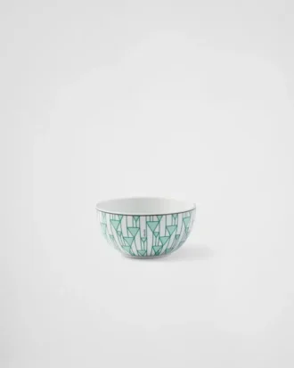 Juego de dos cuencos de porcelana para arroz o cereales – Verde Viena