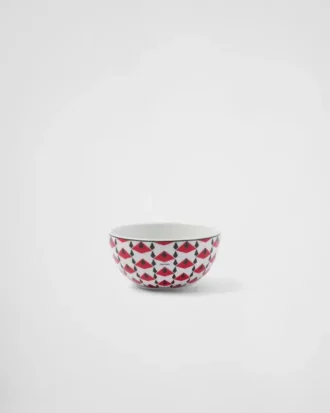 Juego de dos cuencos de porcelana para arroz o cereales – Vienna Red