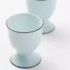 Juego de dos hueveras de porcelana – Celadon Juego de dos hueveras de porcelana – Celadon