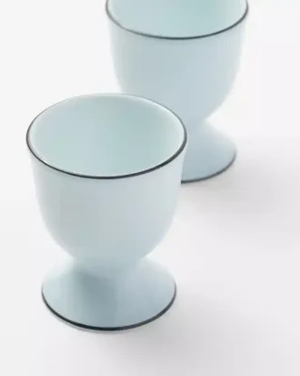 Juego de dos hueveras de porcelana – Celadon