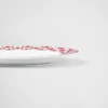 Juego de dos platos llanos de porcelana – Vienna Red Juego de dos platos llanos de porcelana – Vienna Red