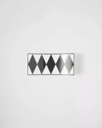 Juego de dos reposapalillos de porcelana – Tablero de ajedrez
