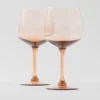 Juego de dos vasos de agua de cristal – Nueva York Juego de dos vasos de agua de cristal – Nueva York