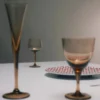 Juego de dos vasos de agua de cristal – Nueva York Juego de dos vasos de agua de cristal – Nueva York