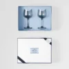 Juego de dos vasos de agua de cristal – Nueva York Juego de dos vasos de agua de cristal – Nueva York