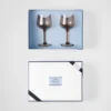 Juego de dos vasos de agua de cristal – Nueva York Juego de dos vasos de agua de cristal – Nueva York