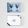 Juego de dos vasos de agua de cristal – Nueva York Juego de dos vasos de agua de cristal – Nueva York