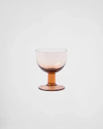 Juego de dos vasos de agua de cristal – Plinth