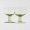 Juego de dos vasos de agua de cristal – Plinth Juego de dos vasos de agua de cristal – Plinth