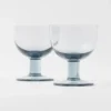 Juego de dos vasos de agua de cristal – Plinth Juego de dos vasos de agua de cristal – Plinth