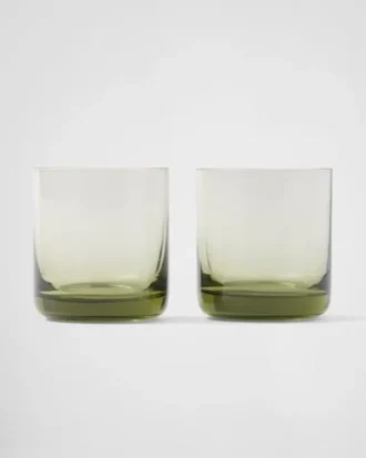 Juego de dos vasos de cristal – Plinth Juego de dos vasos de cristal – Plinth