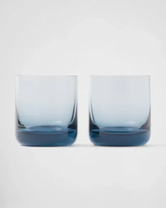 Juego de dos vasos de cristal – Plinth Juego de dos vasos de cristal – Plinth