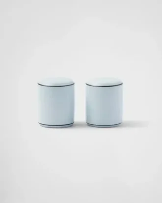 Juego de salero y pimentero de porcelana – Celadon