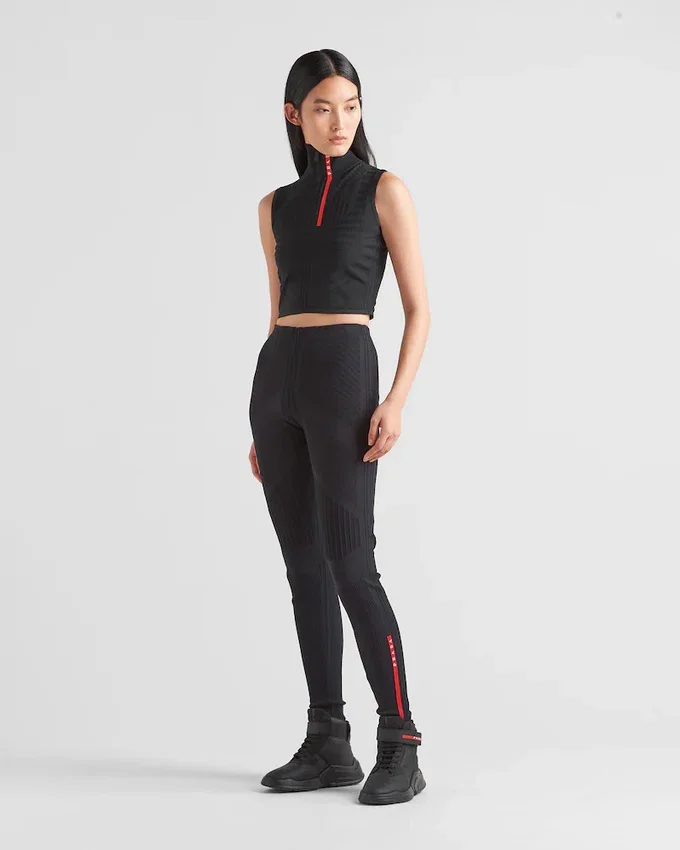 Leggings Tech Rec Re-Nylon Piqué Leggings Tech Rec Re-Nylon Piqué