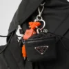Llavero con mini bolso de Re-Nylon Llavero con mini bolso de Re-Nylon