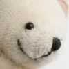 Llavero con osito de peluche y anilla metálica Llavero con osito de peluche y anilla metálica
