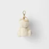 Llavero con osito de peluche y anilla metálica Llavero con osito de peluche y anilla metálica