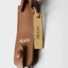 Llavero de cuero con estuche para espejo Llavero de cuero con estuche para espejo