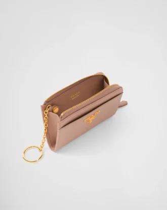 Llavero de piel Saffiano