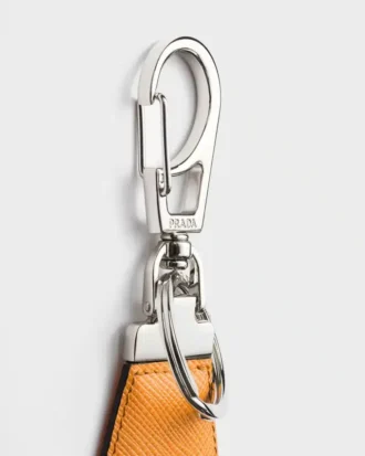 Llavero de piel Saffiano