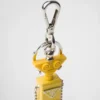 Llavero de robot en piel Saffiano Llavero de robot en piel Saffiano
