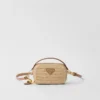 Mini-bolsa de ganchillo y cuero Mini-bolsa de ganchillo y cuero