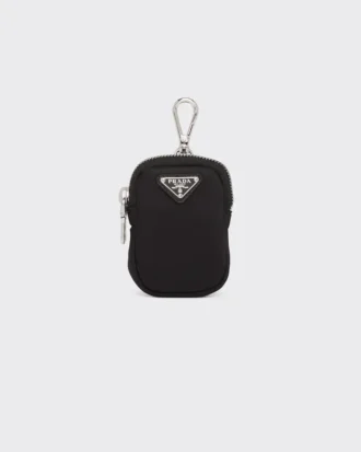 Mini bolsa de Re-Nylon con llavero