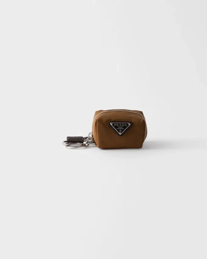 Mini-bolsa de Re-Nylon y cuero Mini-bolsa de Re-Nylon y cuero