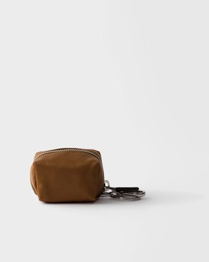 Mini-bolsa de Re-Nylon y cuero Mini-bolsa de Re-Nylon y cuero