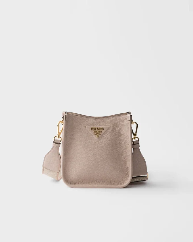 Mini bolso de hombro de piel Mini bolso de hombro de piel