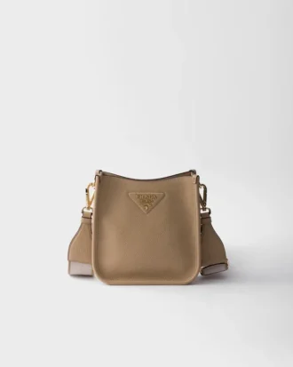 Mini bolso de hombro de piel