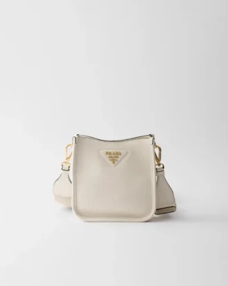 Mini bolso de hombro de piel