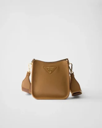 Mini bolso de hombro de piel Mini bolso de hombro de piel