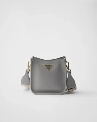 Mini bolso de hombro de piel