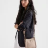 Mini bolso de hombro de piel Mini bolso de hombro de piel