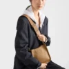 Mini bolso de hombro de piel Mini bolso de hombro de piel