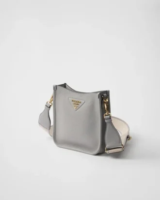 Mini bolso de hombro de piel