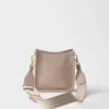 Mini bolso de hombro de piel Mini bolso de hombro de piel