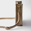Mini bolso de hombro de piel Mini bolso de hombro de piel
