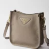 Mini bolso de hombro de piel Mini bolso de hombro de piel